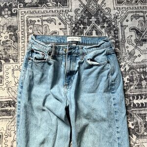 Abercrombie Jeans 25 Long, Low Rise Wide Leg